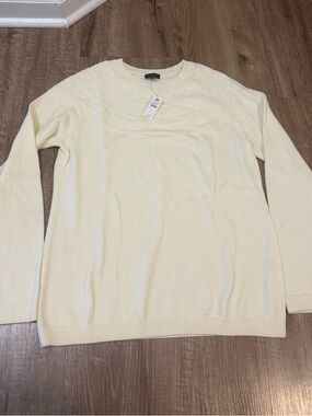 Talbots Cable knit sweater
